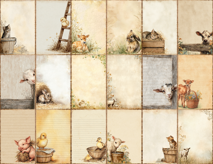 Baby Farm Journal Pages