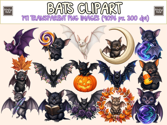 Bats Clipart