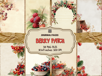 Berry Patch Journal Pages