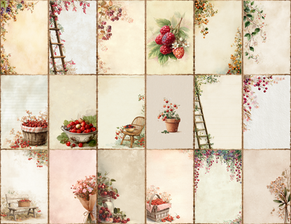 Berry Patch Journal Pages