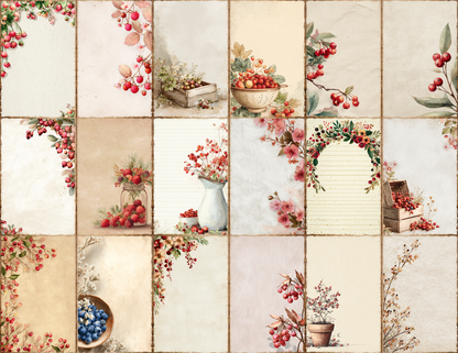 Berry Patch Journal Pages