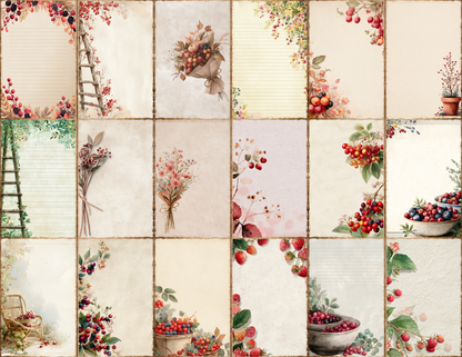 Berry Patch Journal Pages
