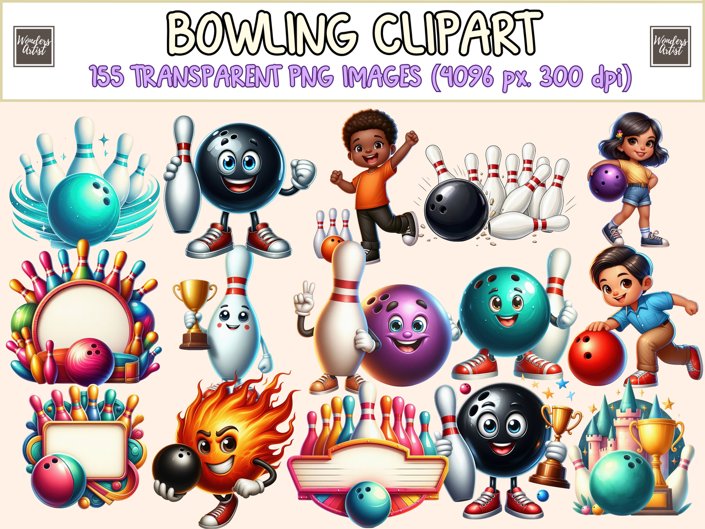 Bowling Clipart