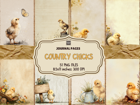 Country Chicks Journal Pages