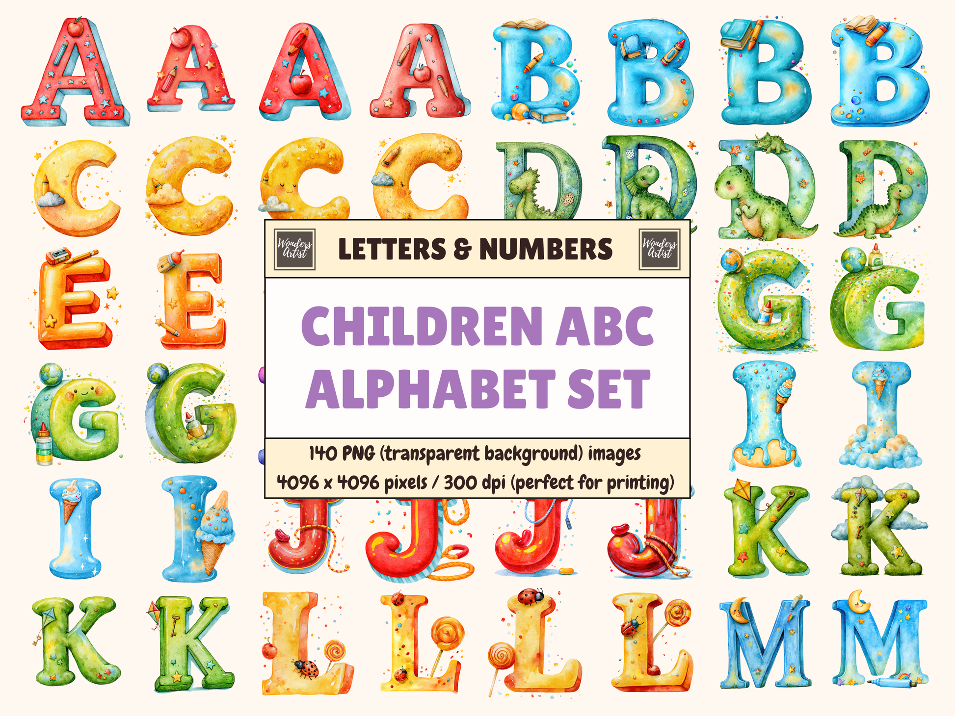 Children’s ABC Alphabet & Numbers
