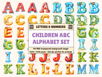Children’s ABC Alphabet & Numbers
