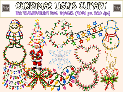 Christmas Lights Clipart