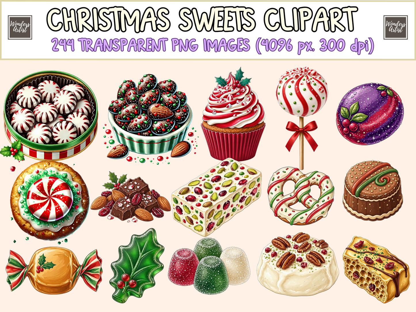 Christmas Sweets Clipart