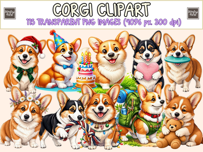 Corgi Clipart