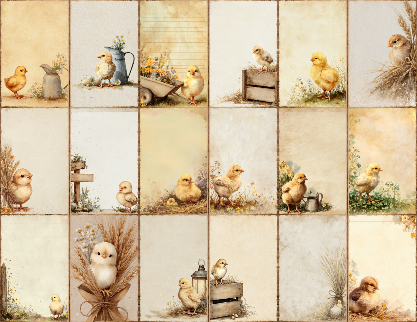 Country Chicks Journal Pages