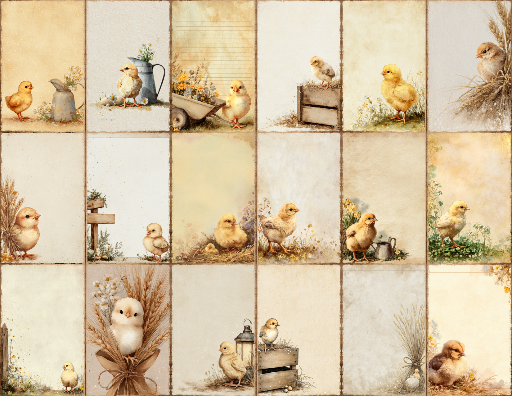 Country Chicks Journal Pages