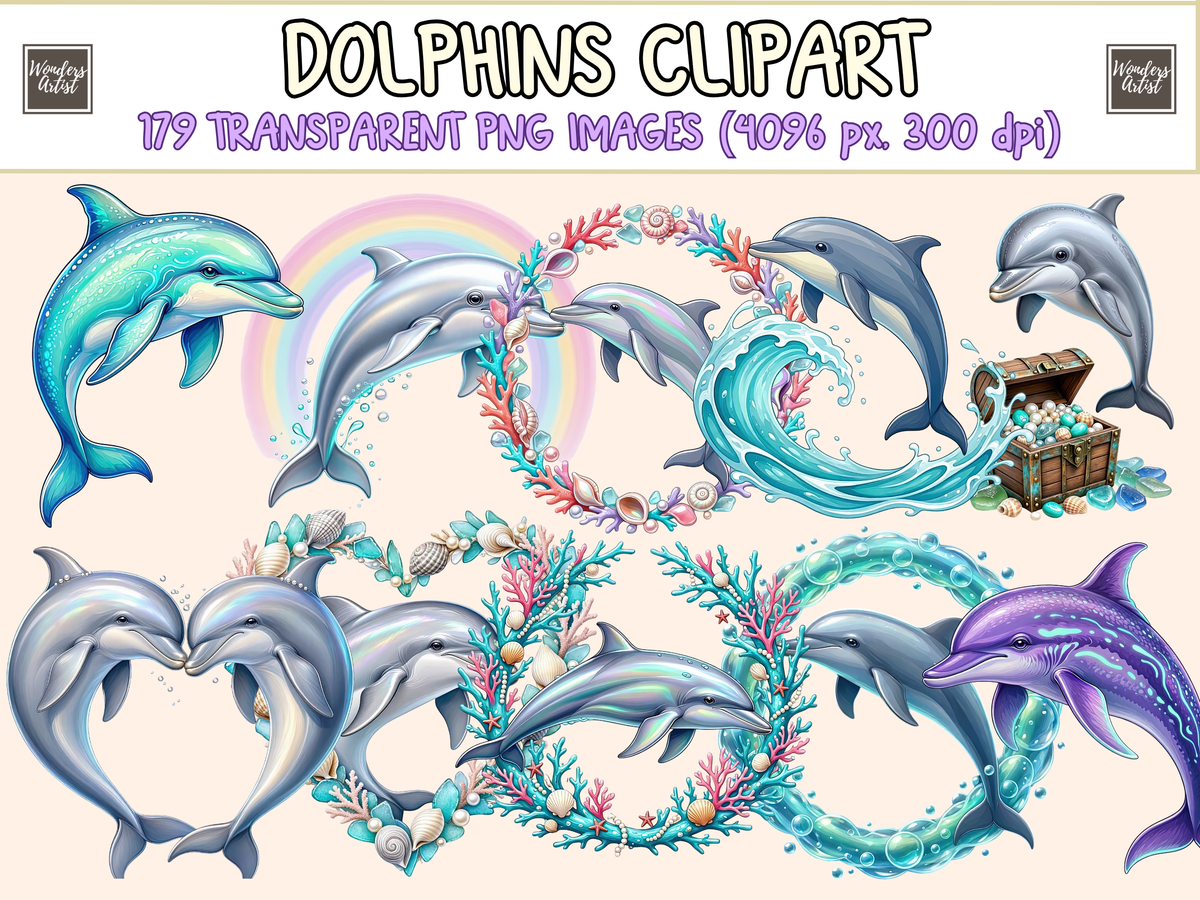 Dolphins Clipart