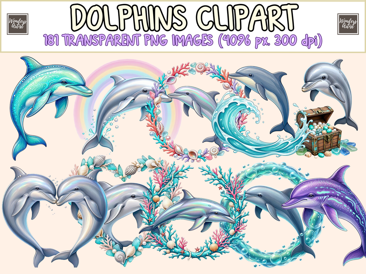 Dolphins Clipart