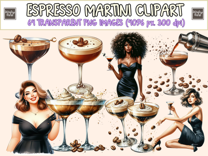 Espresso Martini Clipart