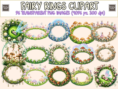 Fairy Rings Clipart