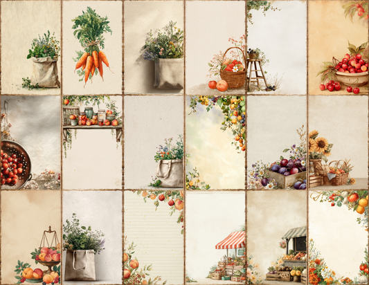 Farmstand Summer Journal Pages