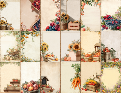 Farmstand Summer Journal Pages