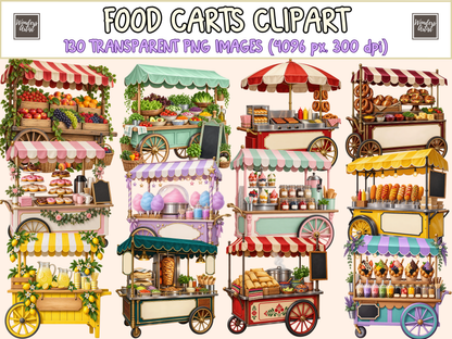 Food Carts Clipart