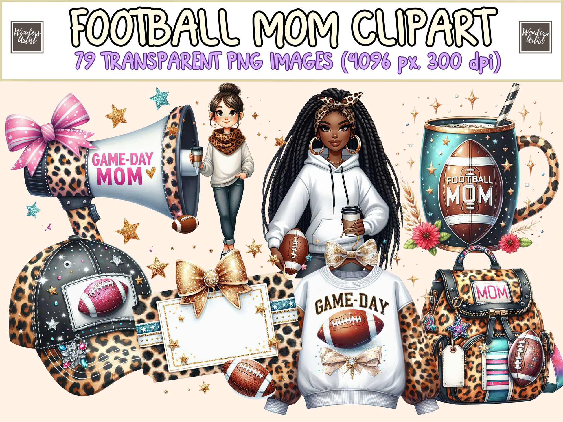 Football Mom Clipart