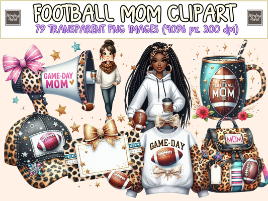 Football Mom Clipart