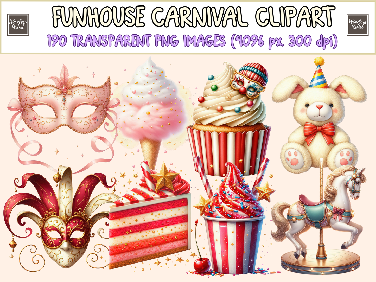 Funhouse Carnival Clipart