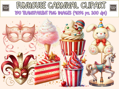 Funhouse Carnival Clipart