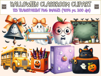 Halloween Classroom Clipart