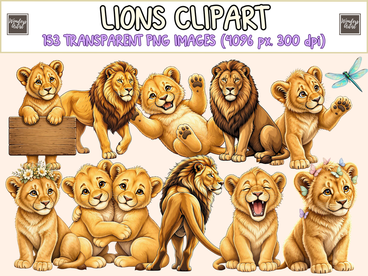 Lions Clipart