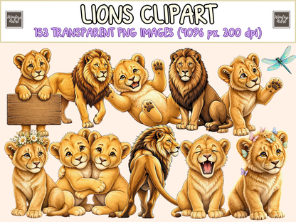 Lions Clipart