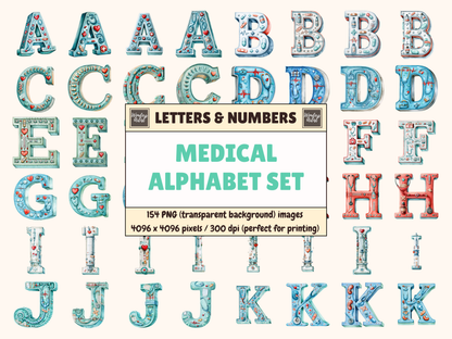 Medical Alphabet & Numbers