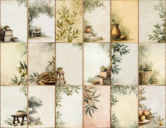 Olive Grove Journal Pages