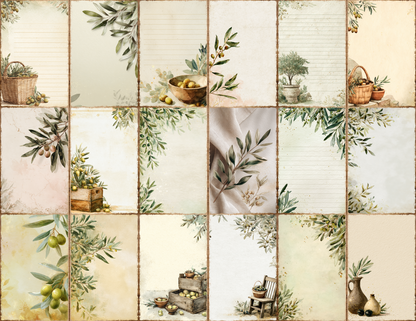 Olive Grove Journal Pages