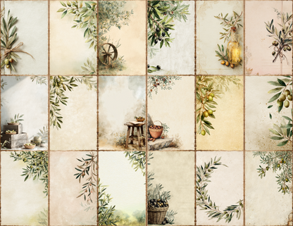 Olive Grove Journal Pages