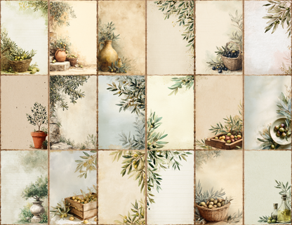 Olive Grove Journal Pages
