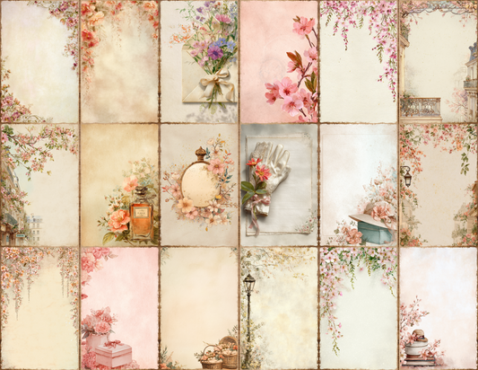 Parisian Spring Journal Pages