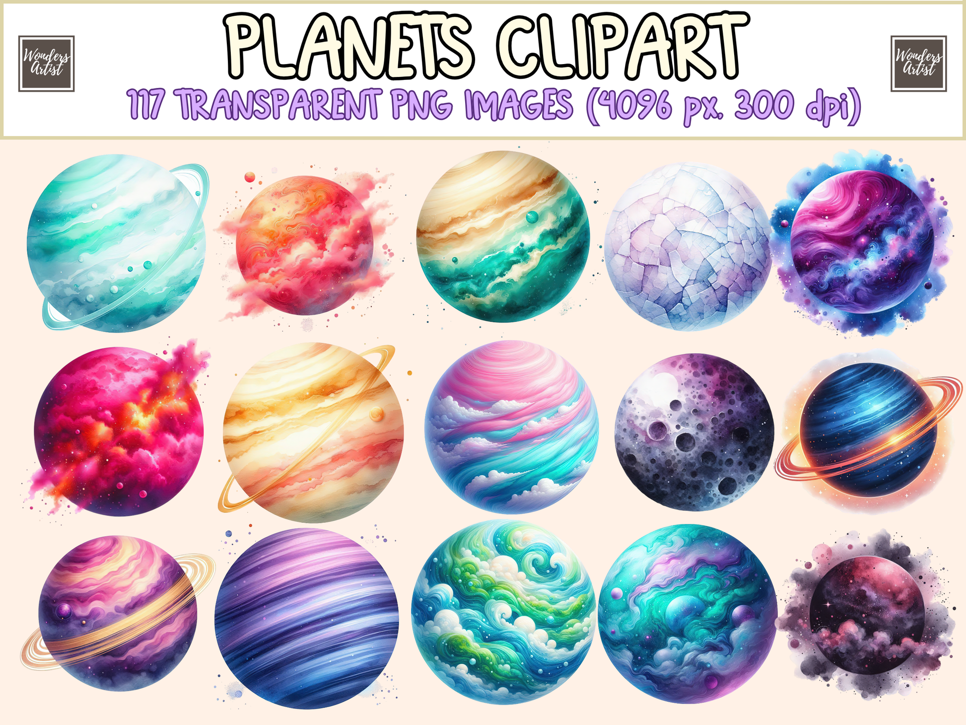 Planets Clipart