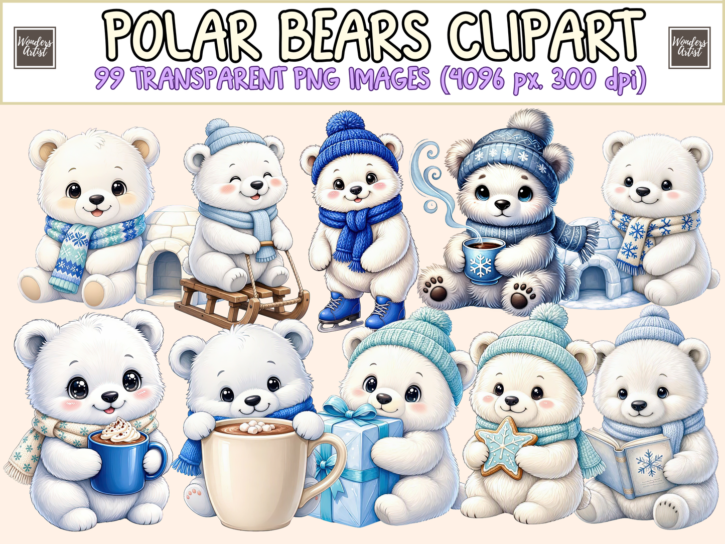 Polar Bears Clipart