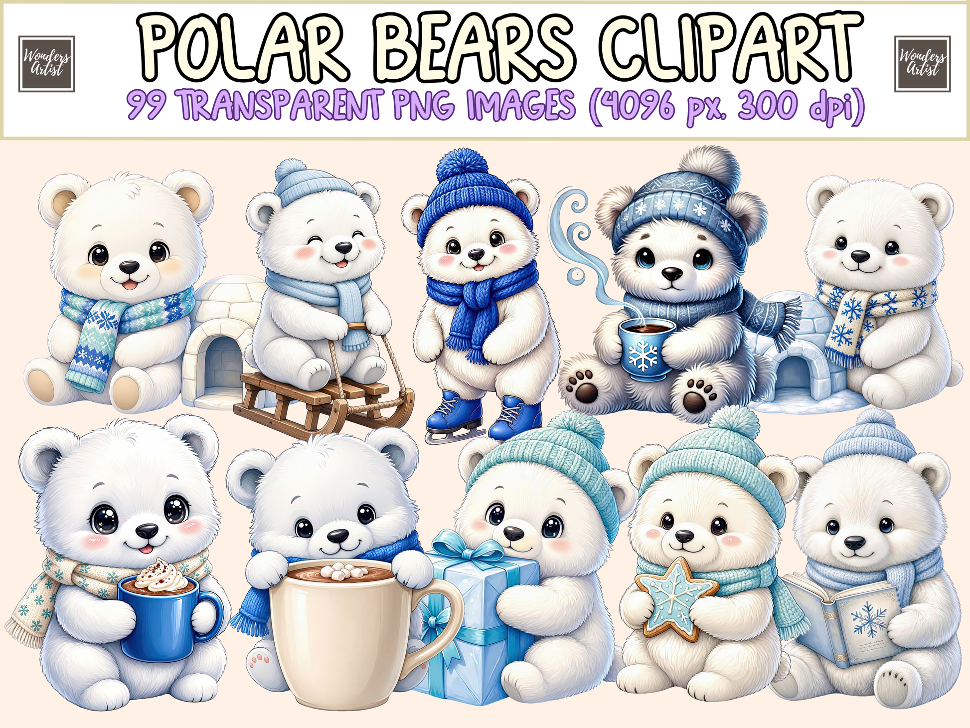 Polar Bears Clipart