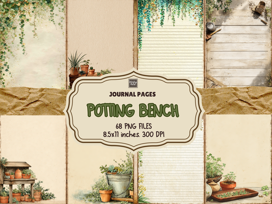 Potting Bench Journal Pages