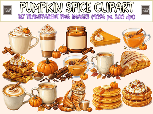 Pumpkin Spice Clipart