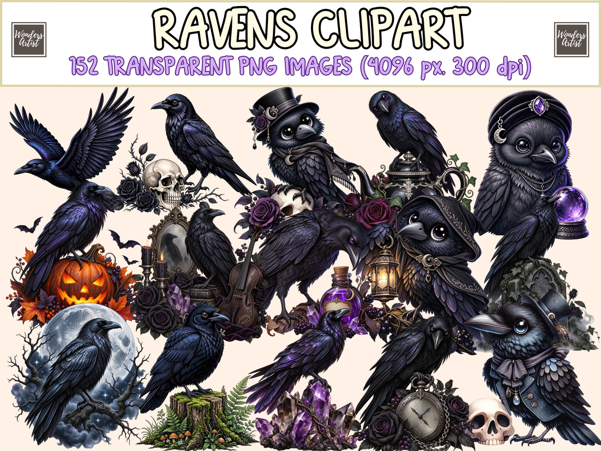 Ravens Clipart