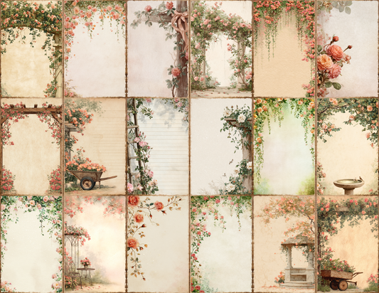 Rose Arbor Journal Pages