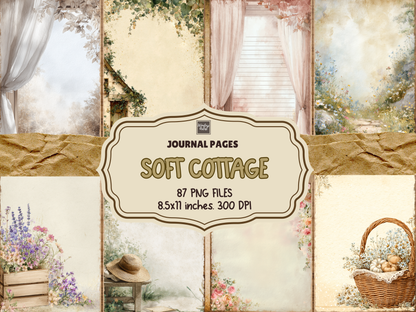Soft Cottage Journal Pages