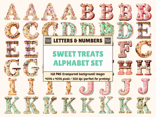 Sweet Treats Alphabet & Numbers