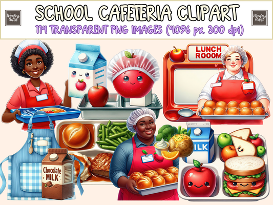 School Cafeteria Clipart