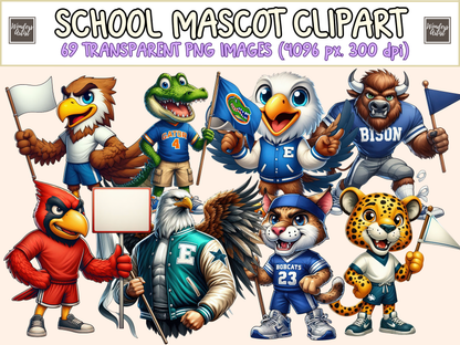 School Mascot Clipart
