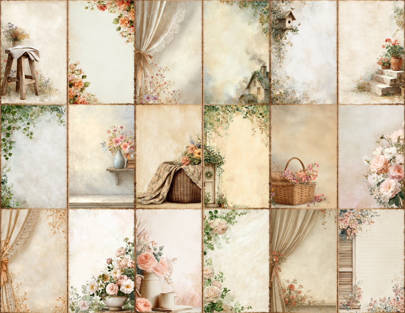 Soft Cottage Journal Pages