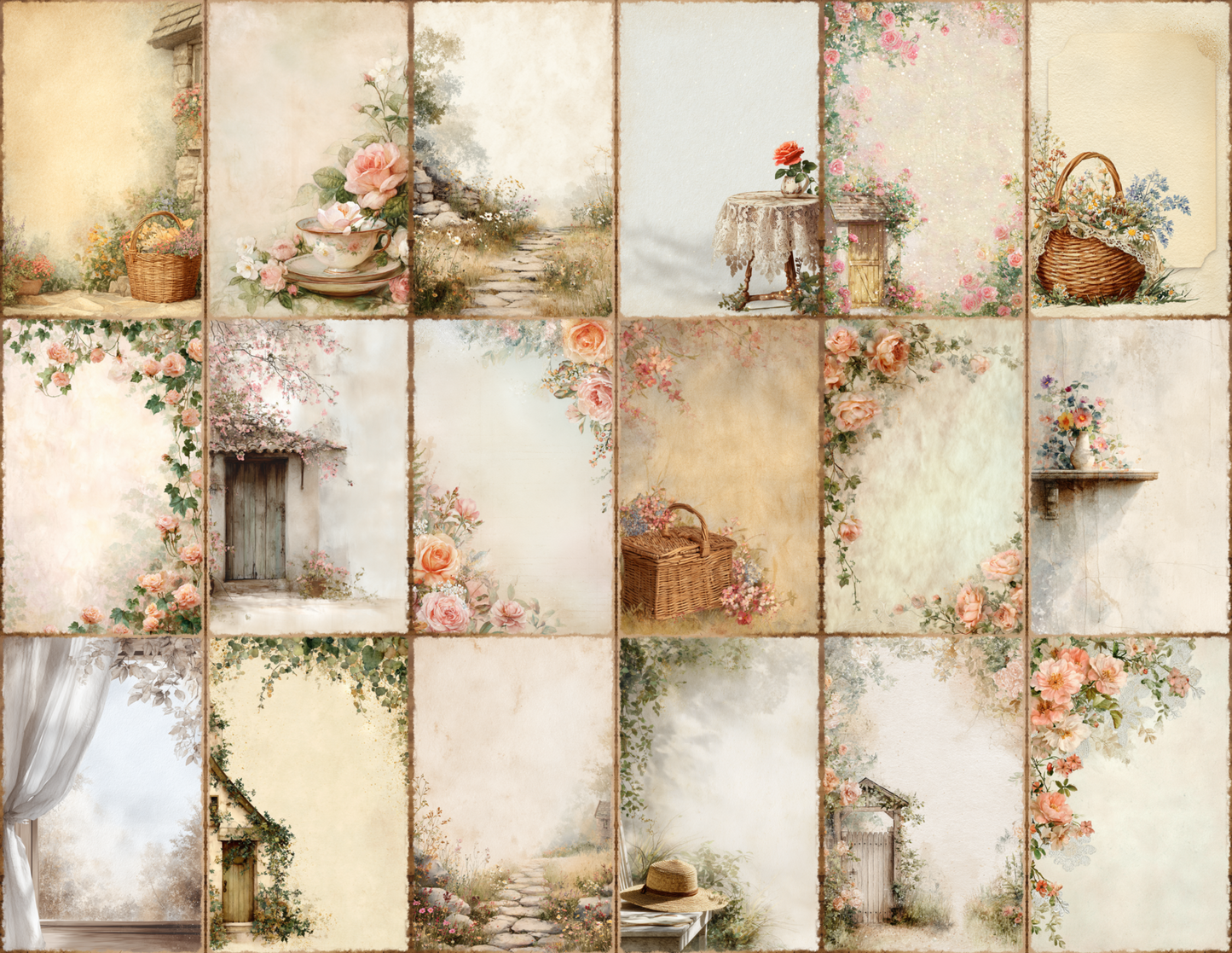 Soft Cottage Journal Pages