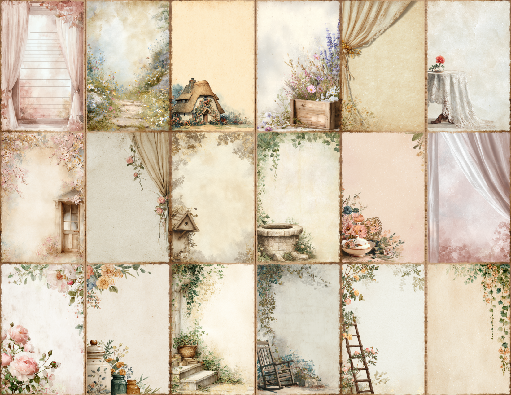 Soft Cottage Journal Pages