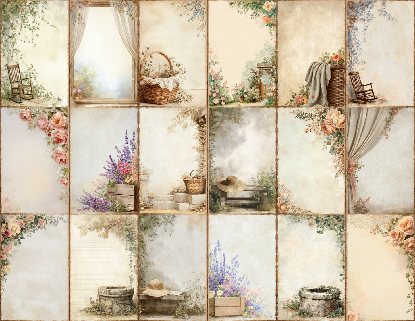 Soft Cottage Journal Pages